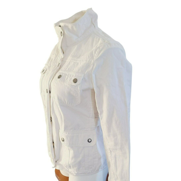 Kut‎ From The Kloth White Jean Jacket Size S - Picture 2 of 5